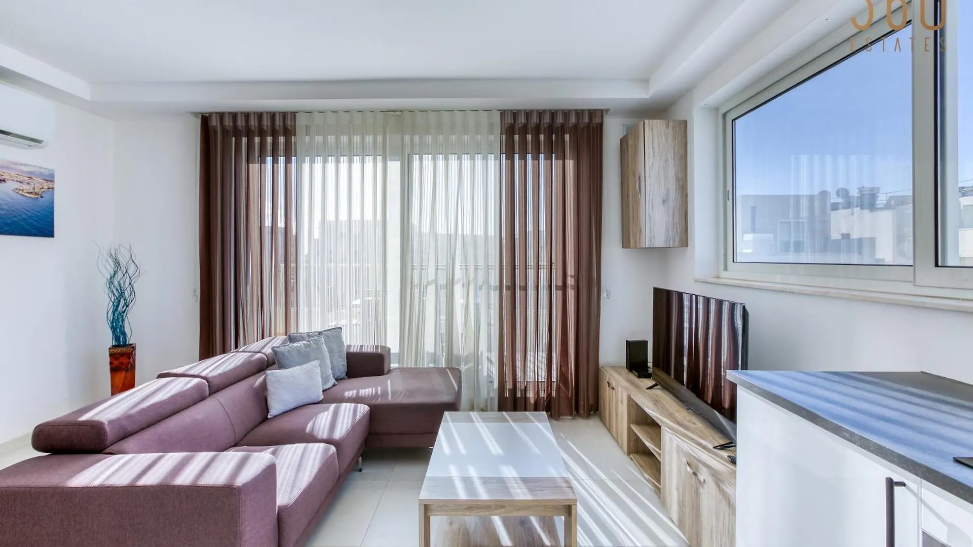 Apartment Sunny 2Br Penthouse With Spacious Rooftop Terrace By 360 Estates San Gwann