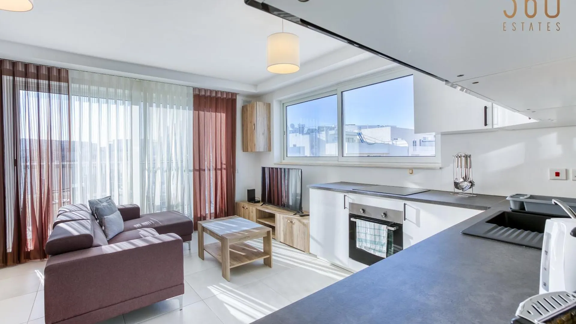 Apartment Sunny 2Br Penthouse With Spacious Rooftop Terrace By 360 Estates San Gwann